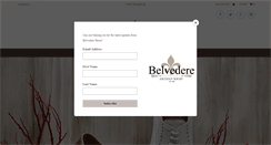 Desktop Screenshot of belvedereshoes.com